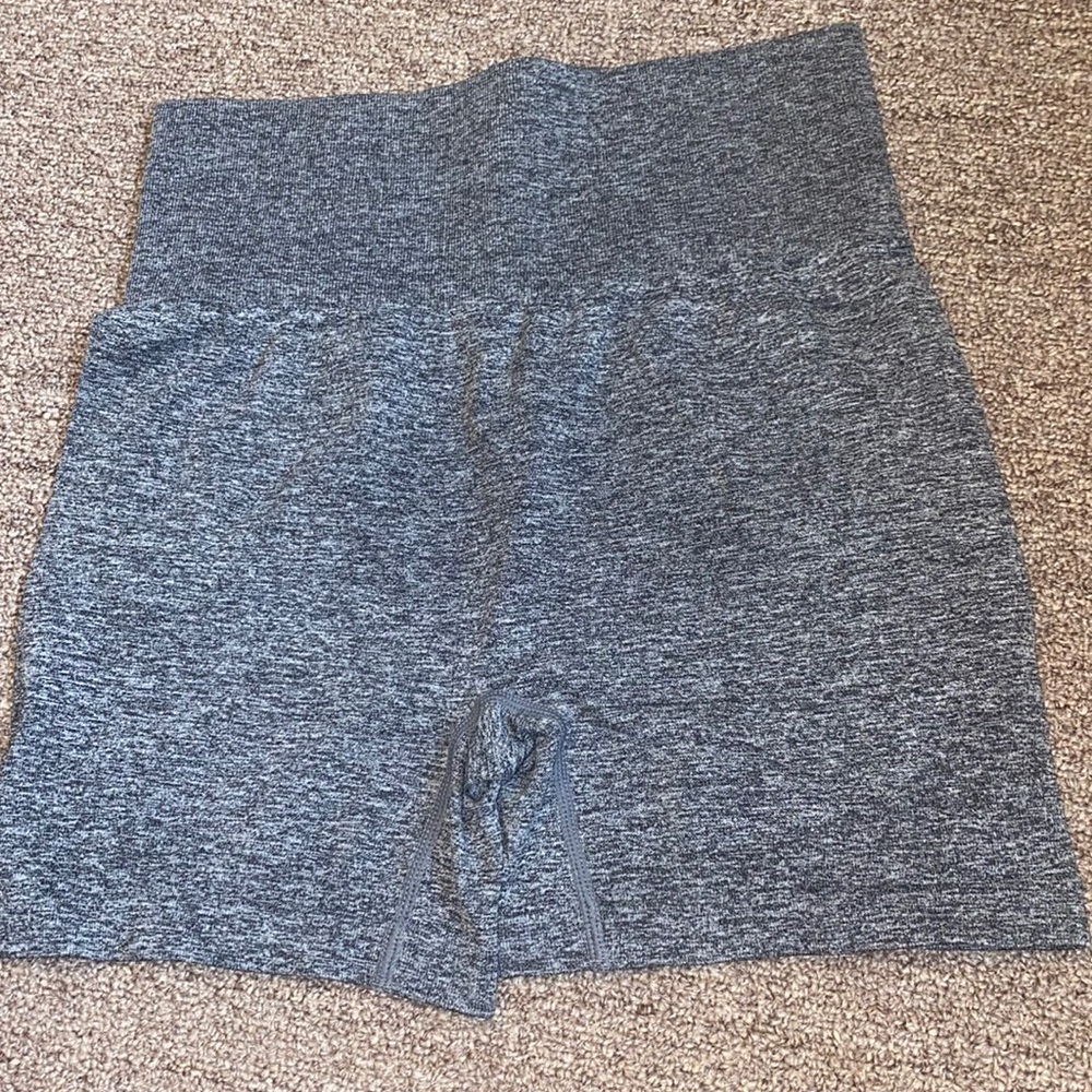High waist seamless biker shorts